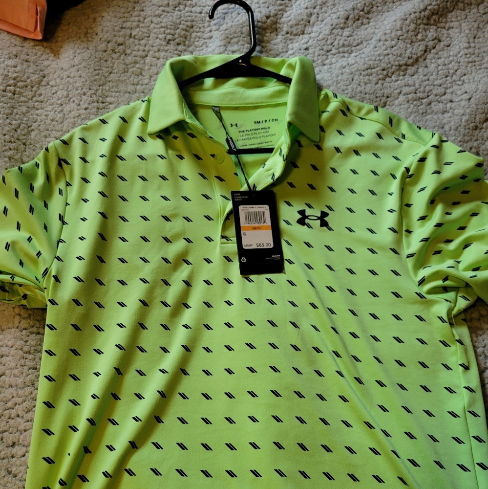 Under armour golf polo